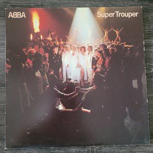 Abba Super Trouper Vinyl - Fair Condition